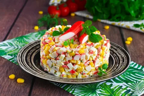 Крабовый салат